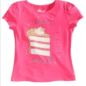Short sleeve pink shirt. Size 3T. Brand: Epic Threads.